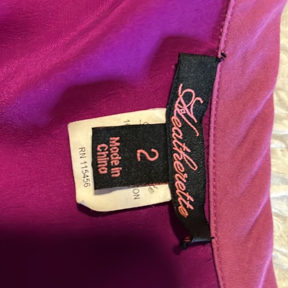 Heatherette hand embroidered dress size 2 - Picture 4 of 4